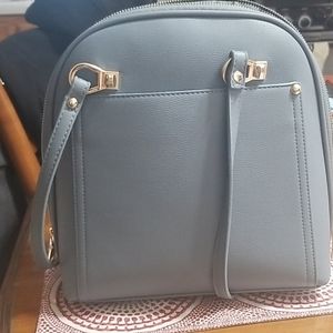 Blue Gray Purse